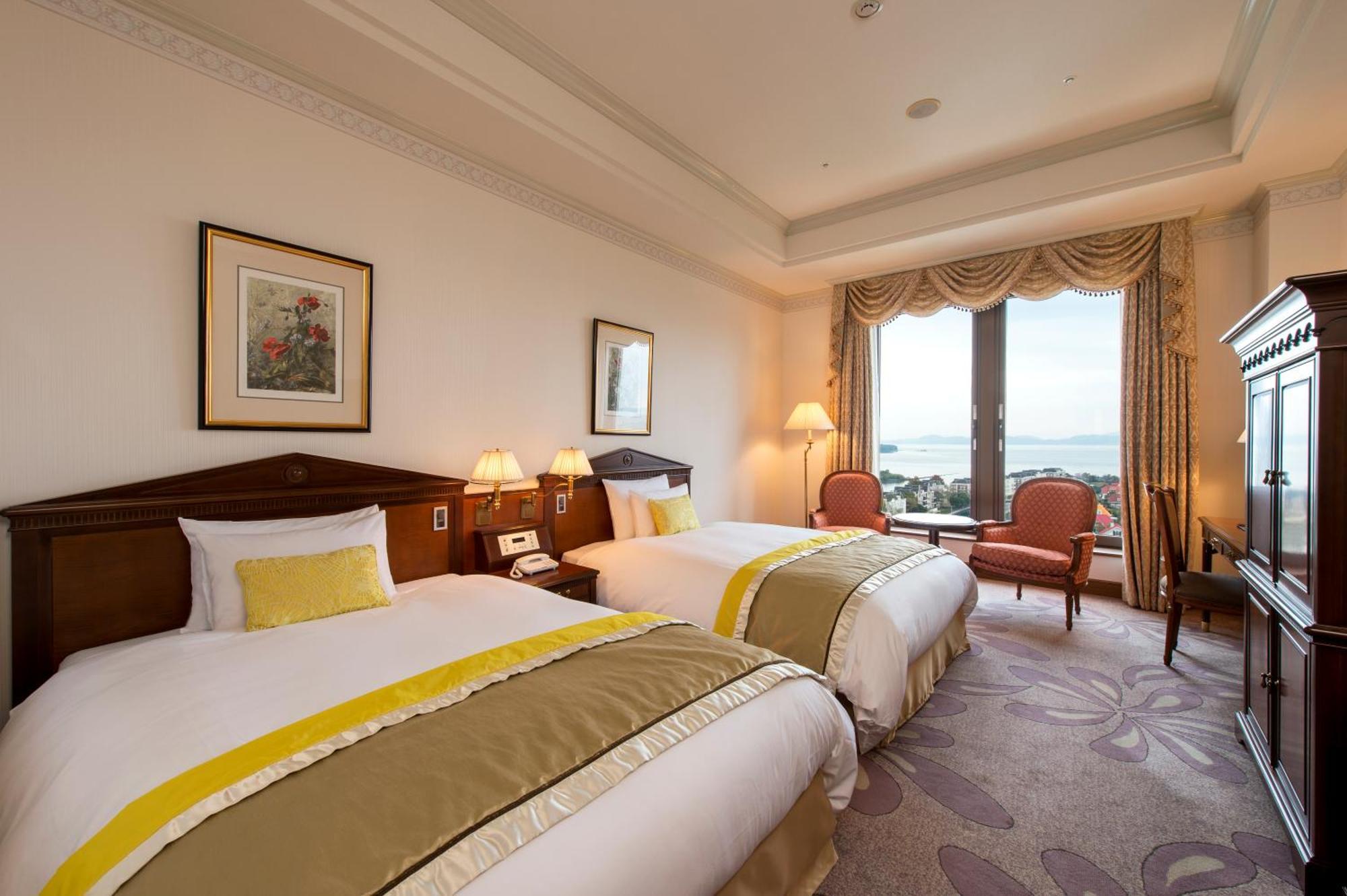 Hotel Okura Jr Huis Ten Bosch Sasebo Esterno foto Deluxe twin room