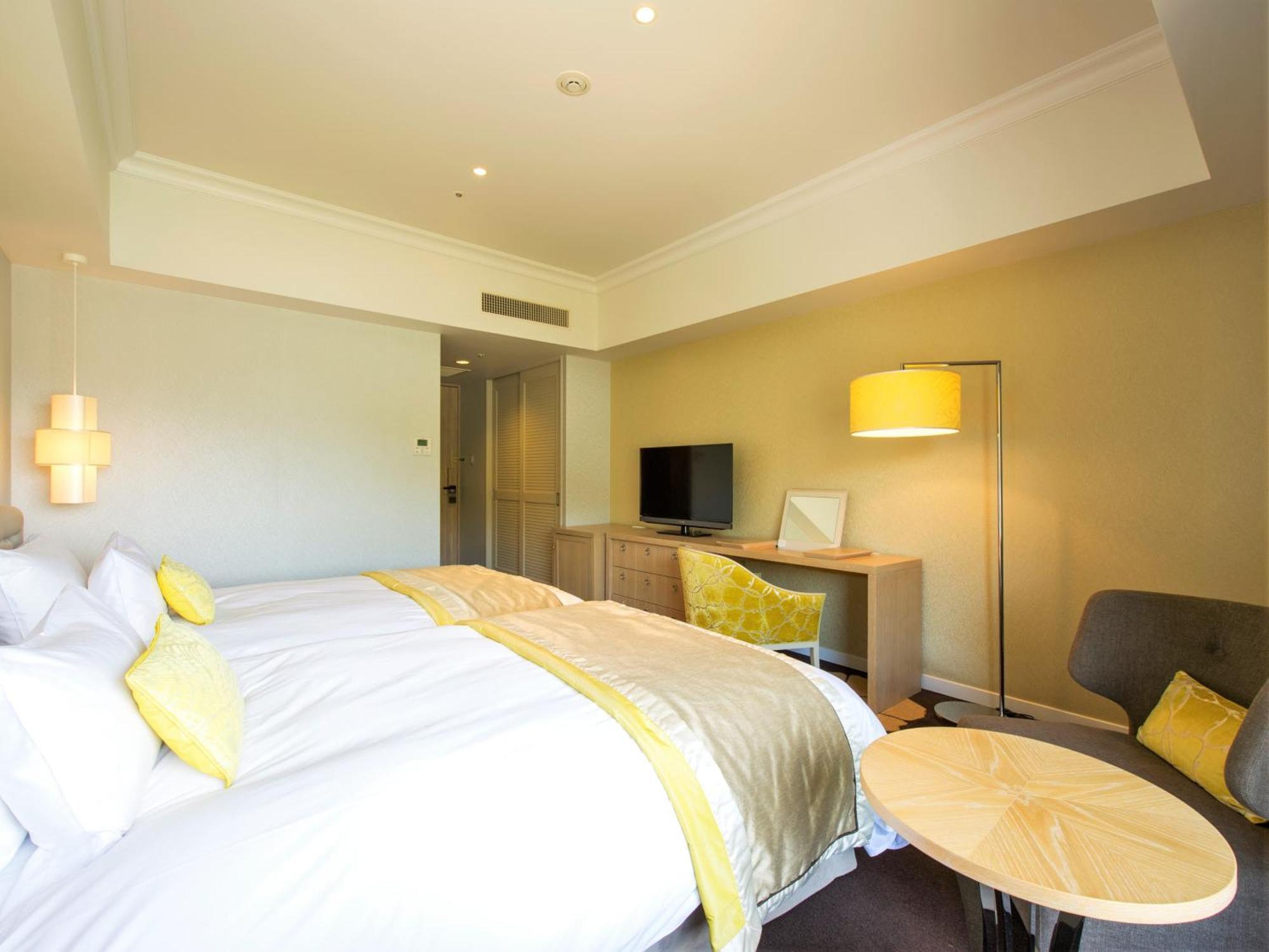 Hotel Okura Jr Huis Ten Bosch Sasebo Esterno foto A room at the hotel