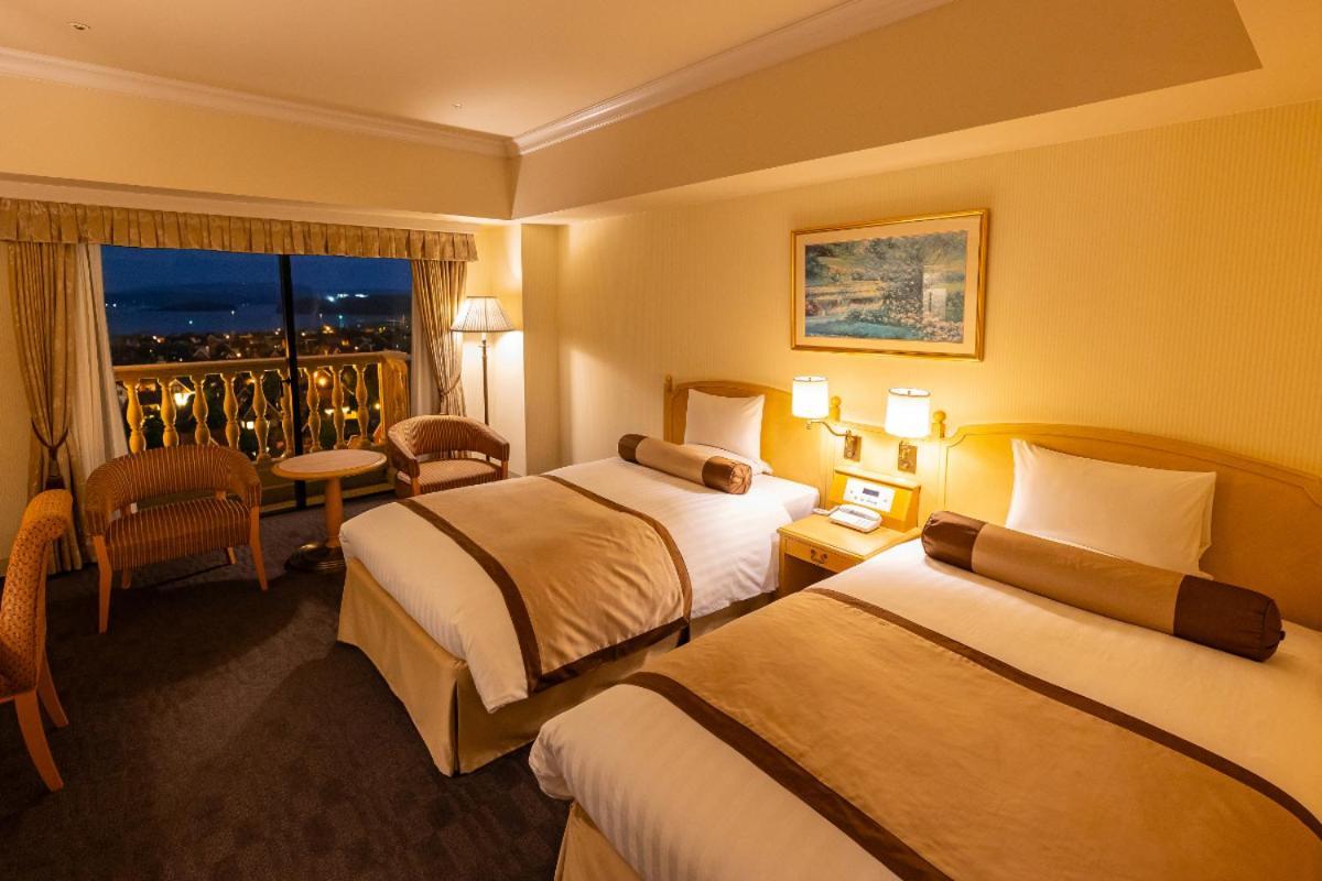 Hotel Okura Jr Huis Ten Bosch Sasebo Esterno foto Deluxe Room